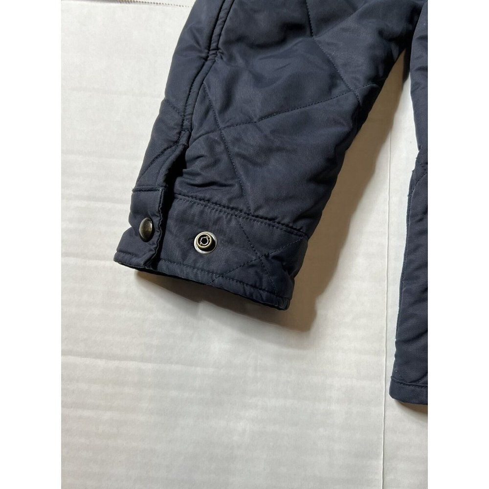 J Crew Quilted Navy Blue Field Jacket Thermore Insulated Men's Size Medium - Picture 14 of 15